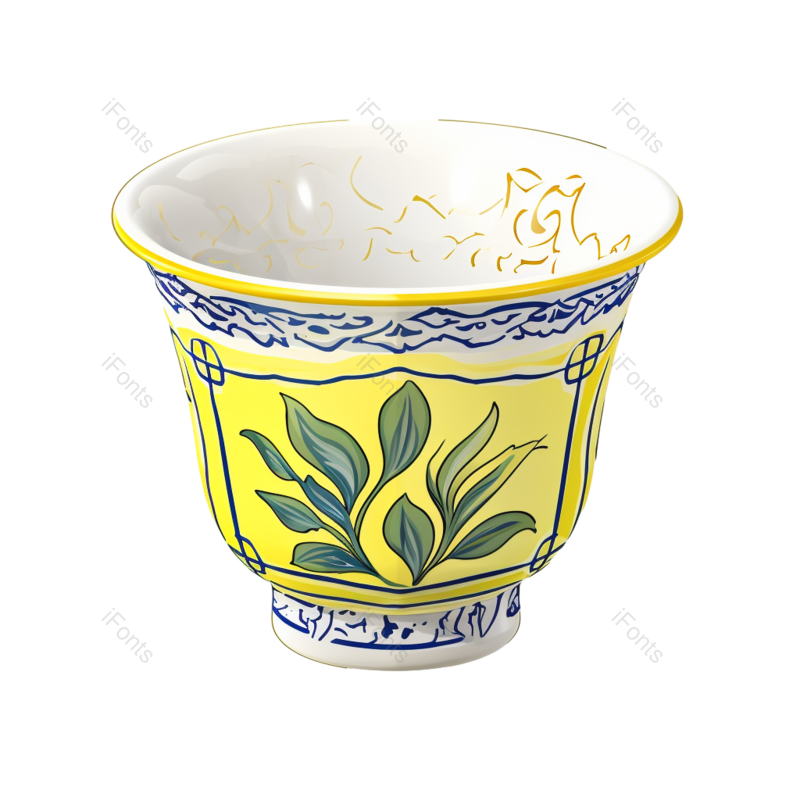 插画图片,唯美元素,瓷器PNG,简单免抠素材